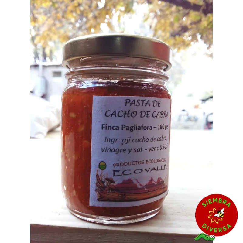 Pasta de ají Cacho de Cabra x 100 grs (picante super)