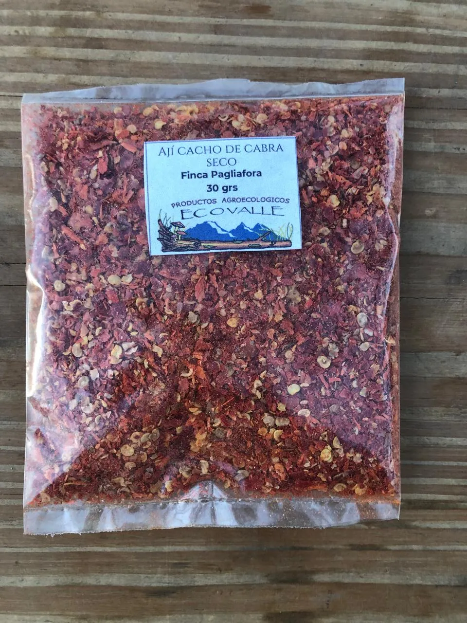 Ají Cacho de Cabra molido x 30 grs - Finca Pagliafora