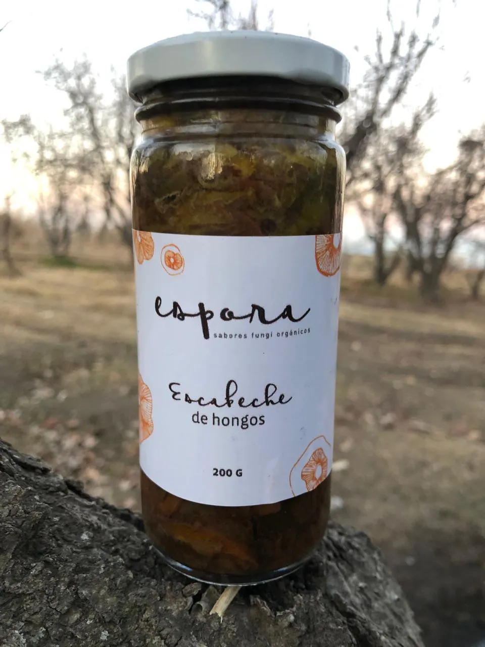 Hongos al escabeche x 200 cc - Espora Hongos