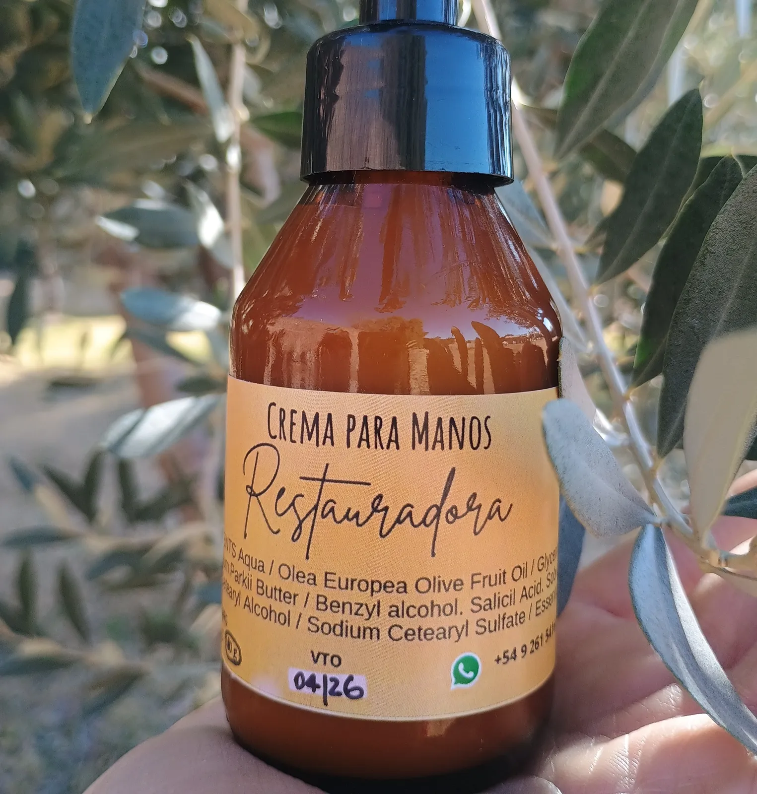 Crema para manos Restauradora x 100 c.c. - Crisálida