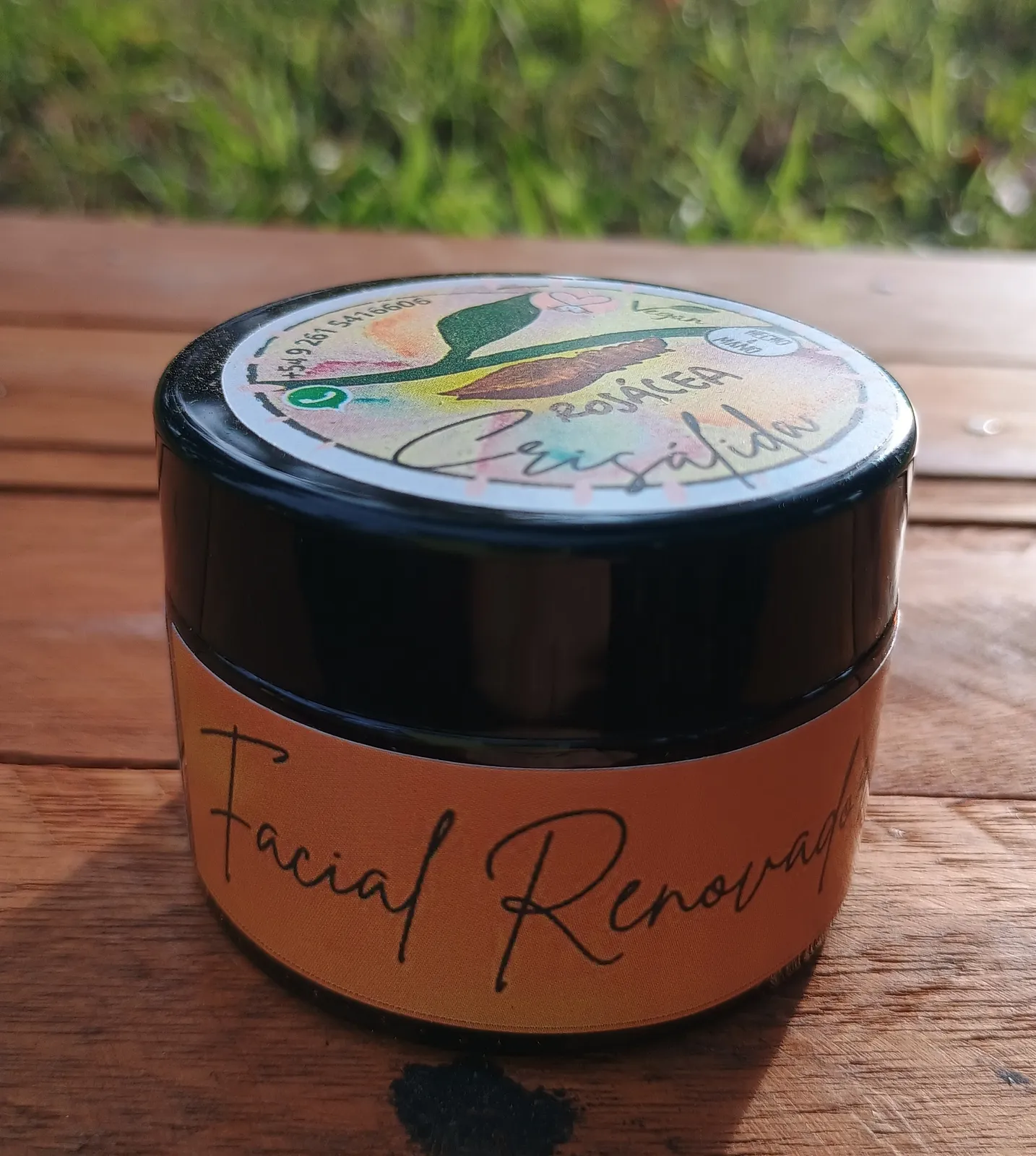 Crema facial Renovadora x 30 c.c. - Crisálida