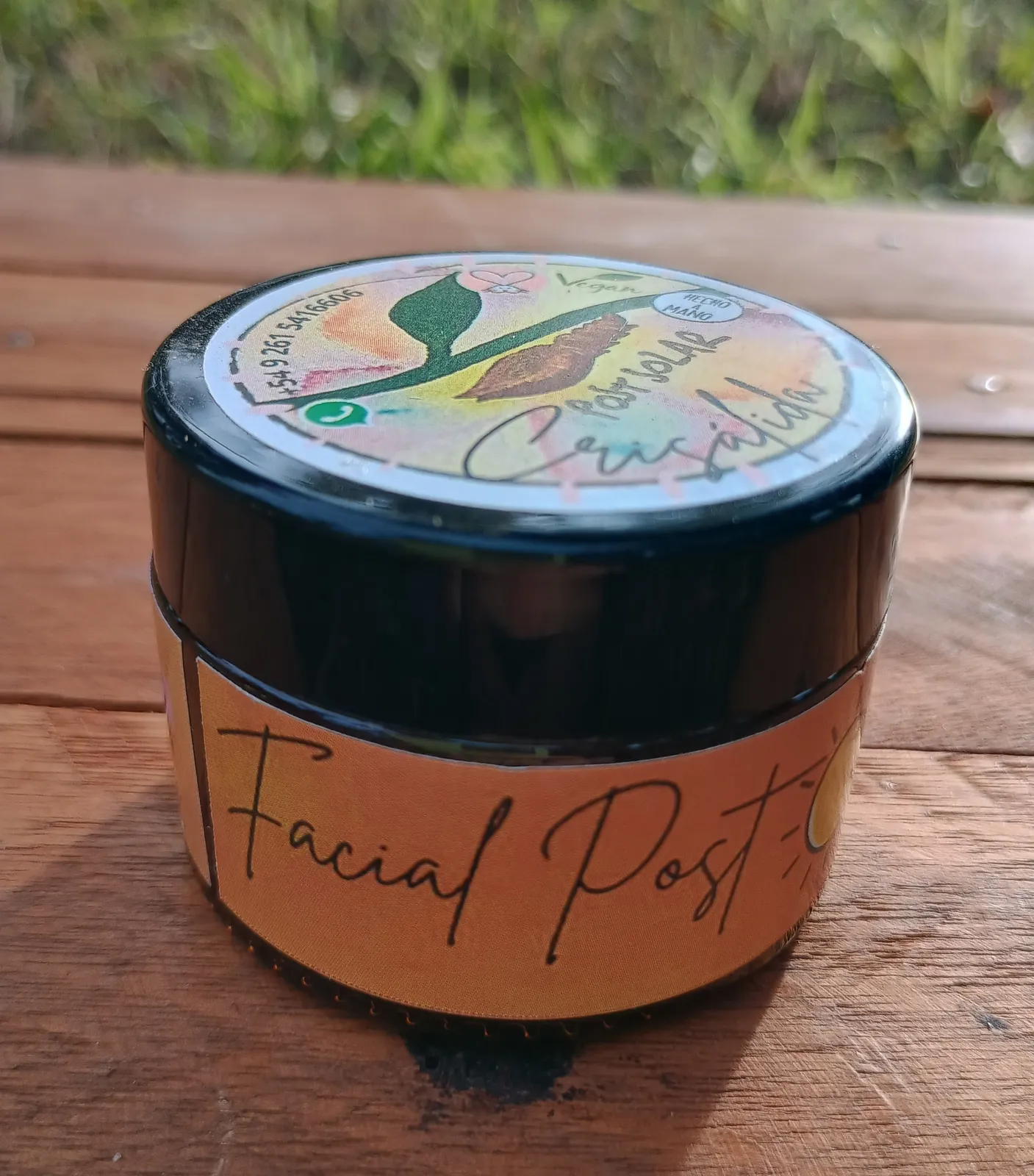 Crema facial Postsolar x 30 c.c. - Crisálida