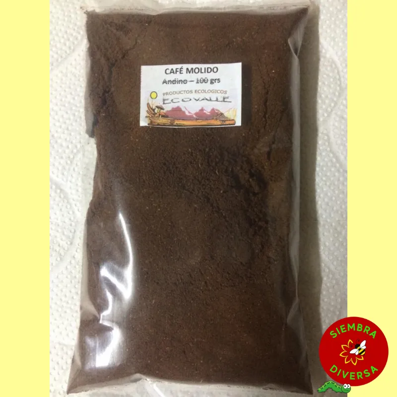 Café colombiano molido x 100 grs - Andino